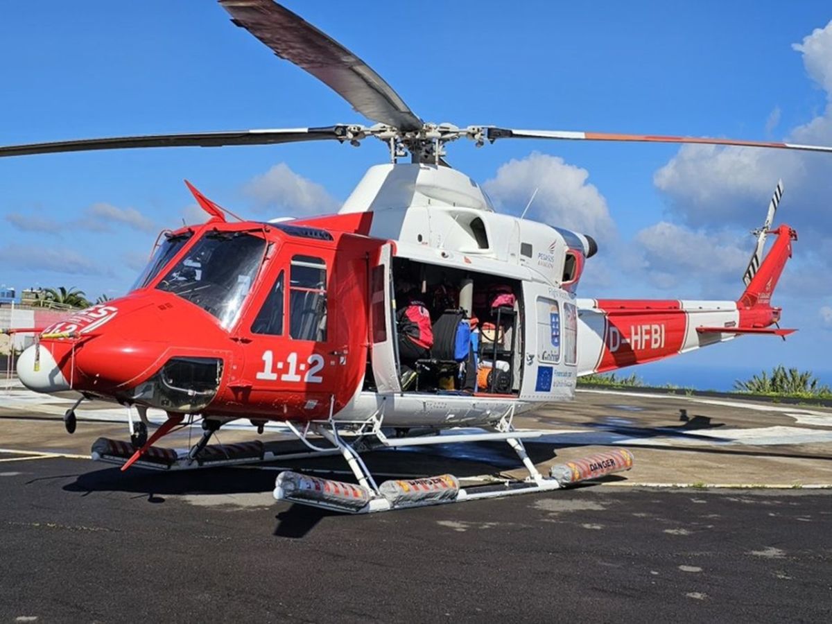 Imagen de archivo de un helicóptero del GES. | DA