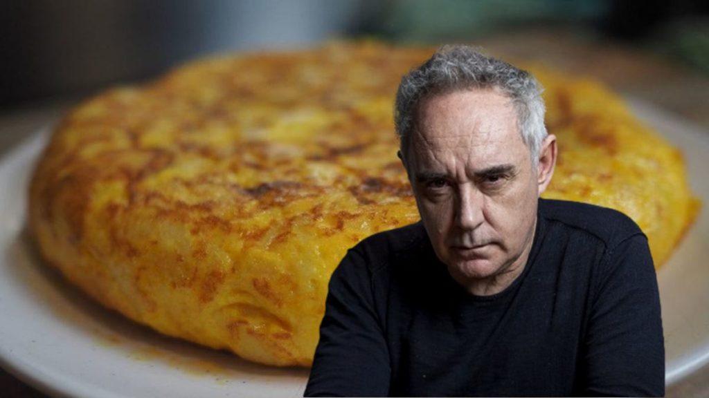 Ferrán Adriá va al grano: esta es la tortilla que lo enamoró en Canarias y tiene "muchísima cebolla"