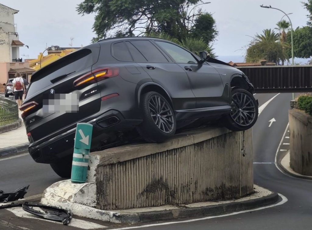 Cómo acabó ese coche ahí. DA