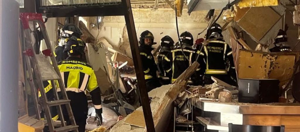 Explosión en un bar de Madrid: esto es lo que se sabe hasta el momento