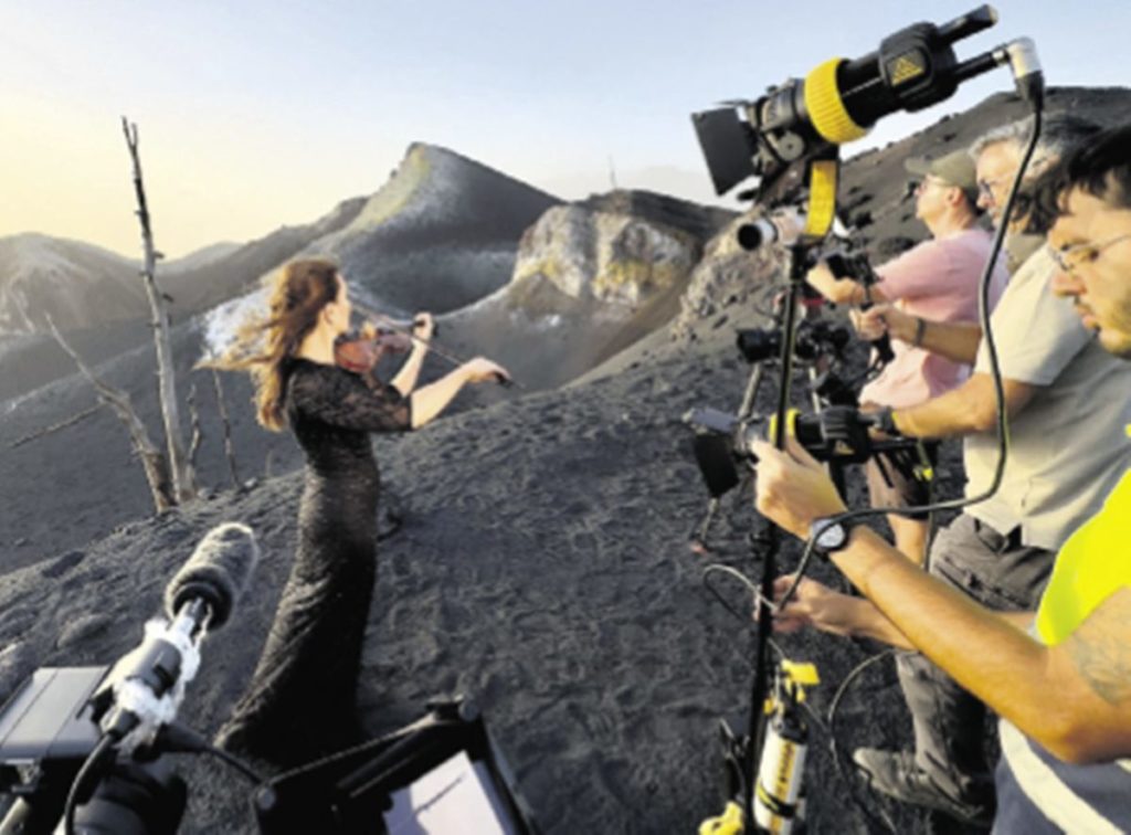RTVE rinde homenaje a los damnificados del volcán de La Palma con Bach y Rachmaninov