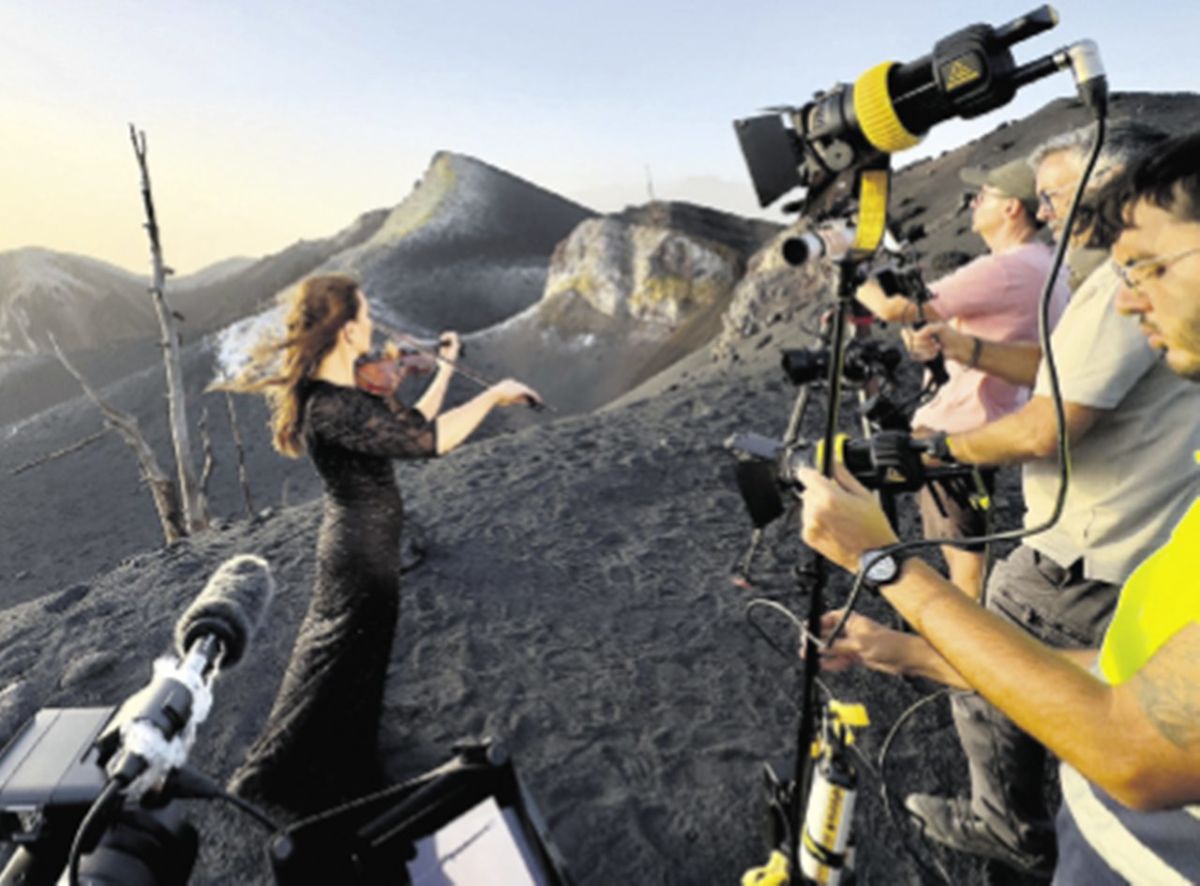 RTVE rinde homenaje a los damnificados del volcán de La Palma con Bach y Rachmaninov