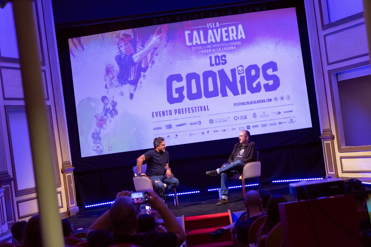 Carlos Areces protagonizó una de las ediciones especiales del Festival Isla Calavera celebradas en el Teatro Cine Chico de La Palma.