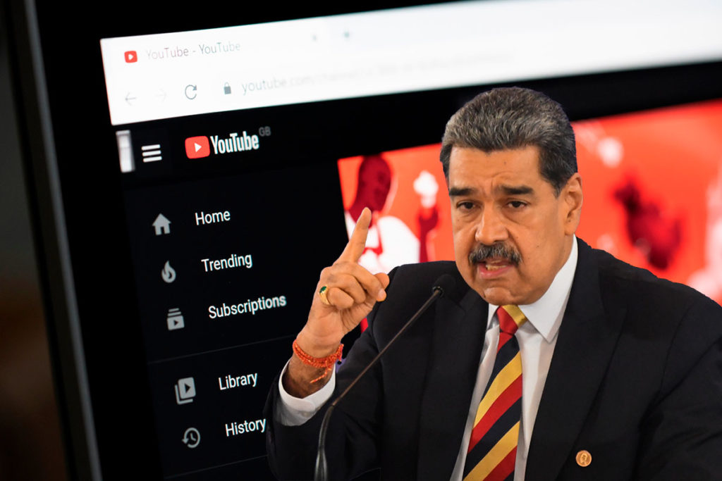 YouTube pone fin a la faceta 'youtuber' de Maduro y elimina su canal: "Son imbéciles imperialistas"