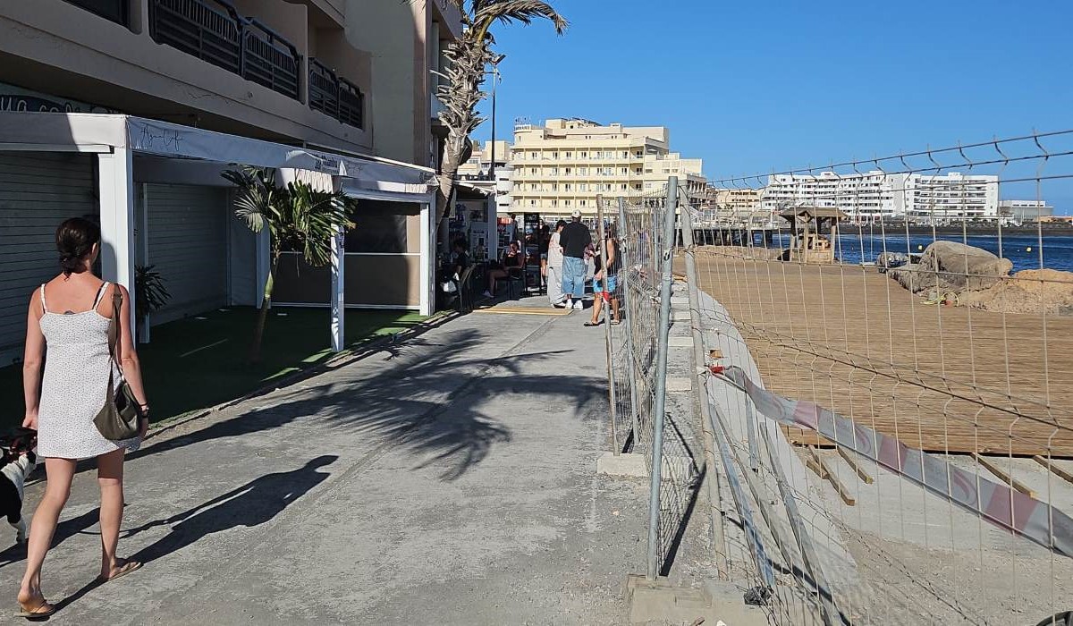 Fecha clave para El Médano: arranca la fase final del paseo de madera tras años de espera