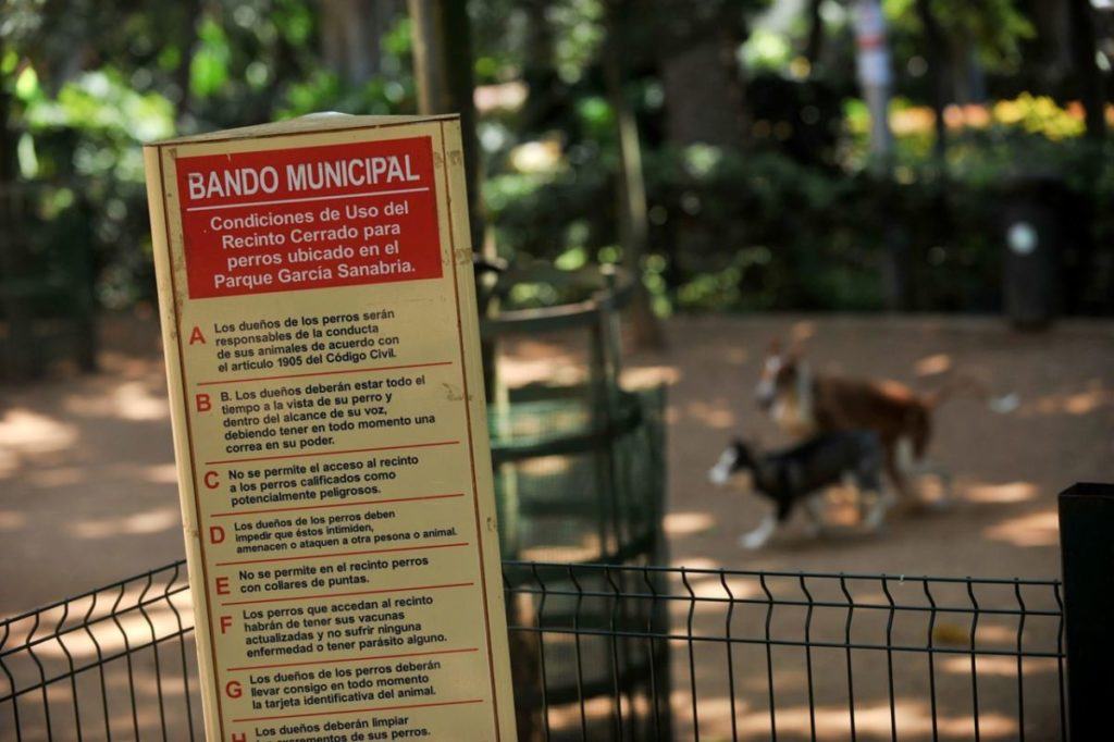 Bando municipal en el parque García Sanabria. Fran Pallero