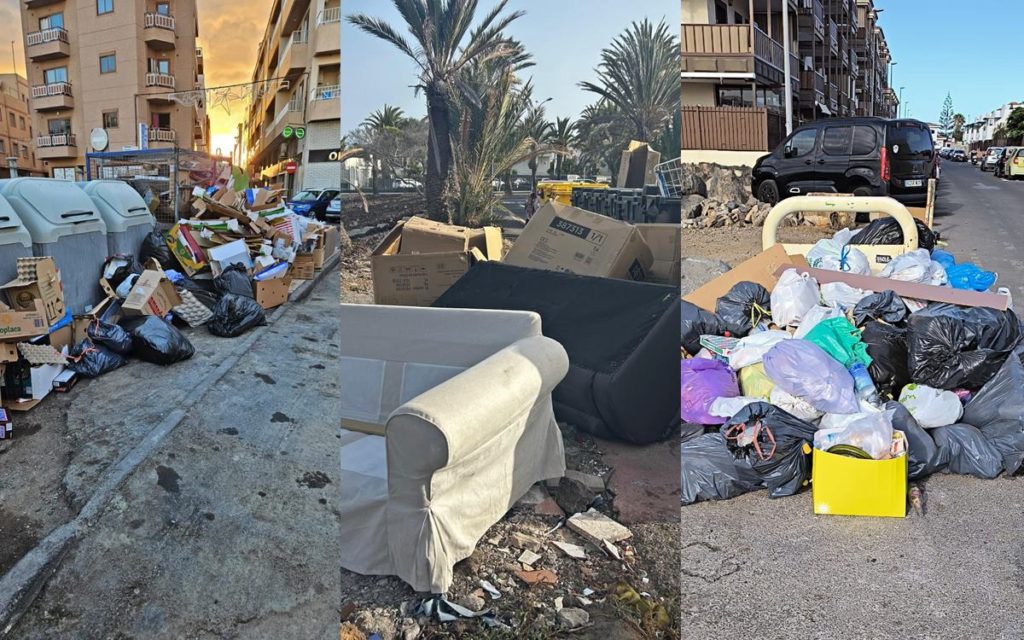 Denuncian una "crisis de limpieza sin precedentes" en un municipio de Tenerife