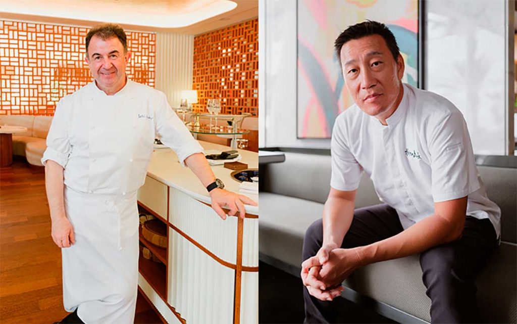 Martín Berasategui y Akira Back ofrecerán una cena a cuatro manos el 18 de octubre en The Ritz-Carlton Abama