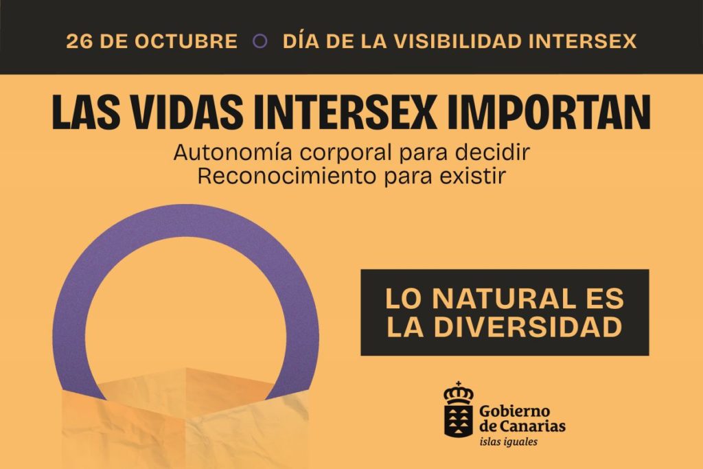 Gobierno de Canarias Día de la Visibilidad Intersex