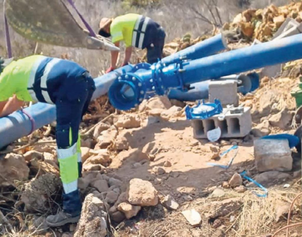 El Fraile reanuda las protestas por los continuos cortes de agua