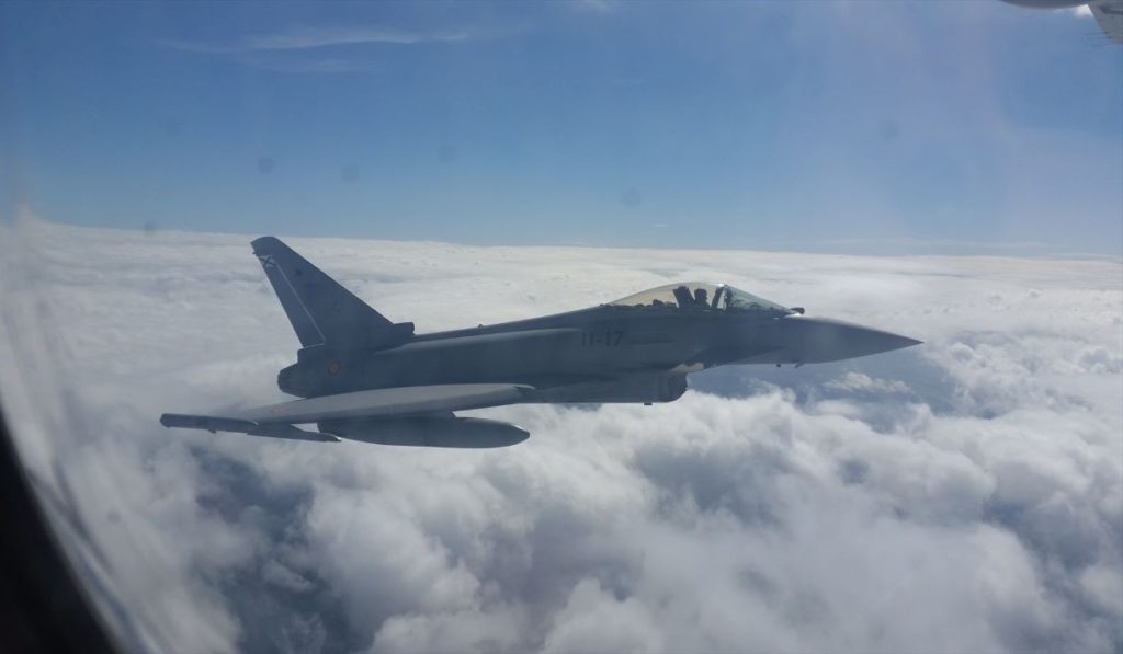 Avión de combate Eurofighter. Archivo EP