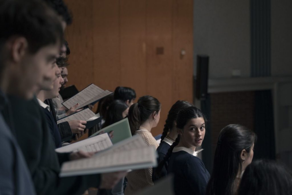 Blanca Soroa protagoniza ‘Los Domingos’ en su primer trabajo como actriz./ David Herranz