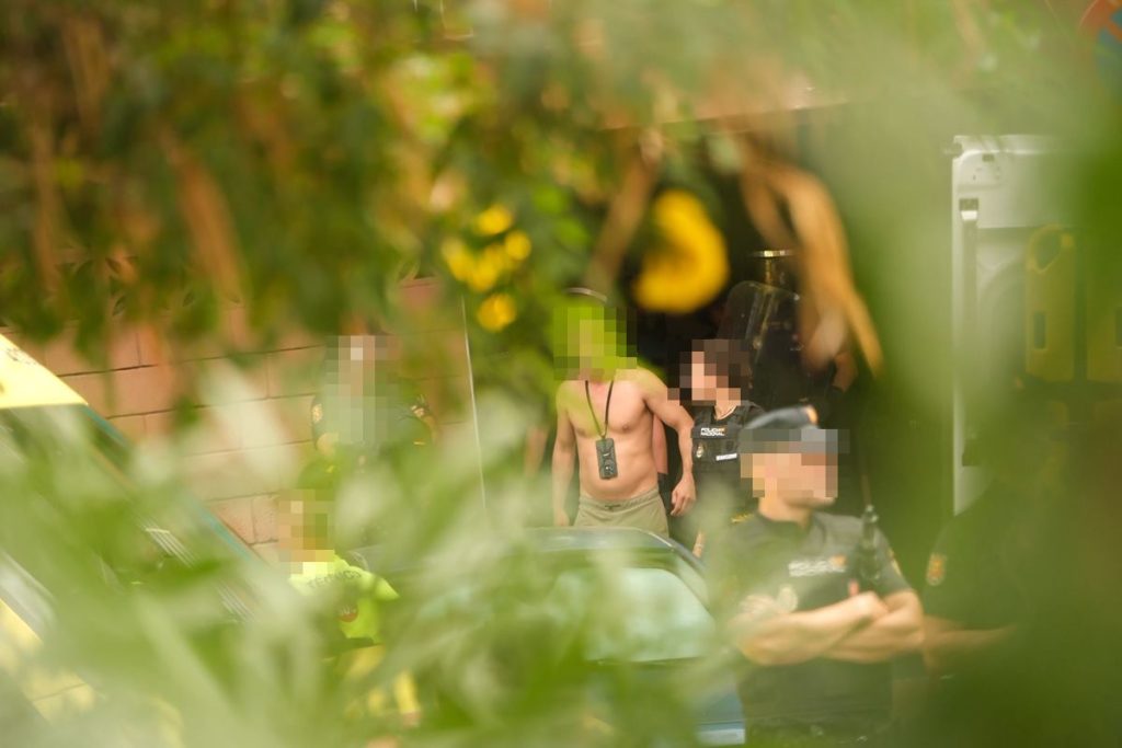 El atrincherado en Tenerife protagonizó hechos similares hace dos semanas