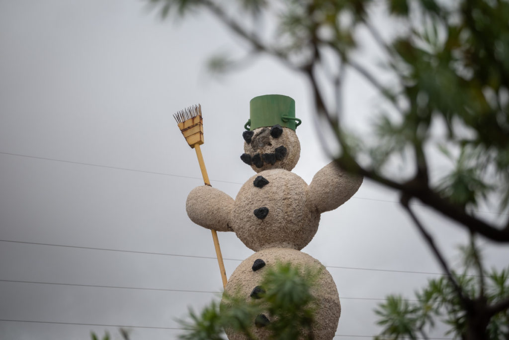Furor las redes tras lo ocurrido con el muñeco de nieve de Tenerife