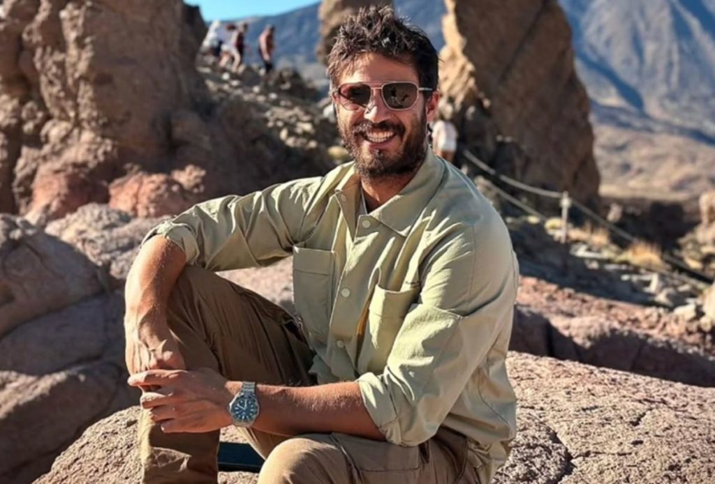 Así disfruta Maxi Iglesias del Teide mientras rueda su nueva película en Tenerife