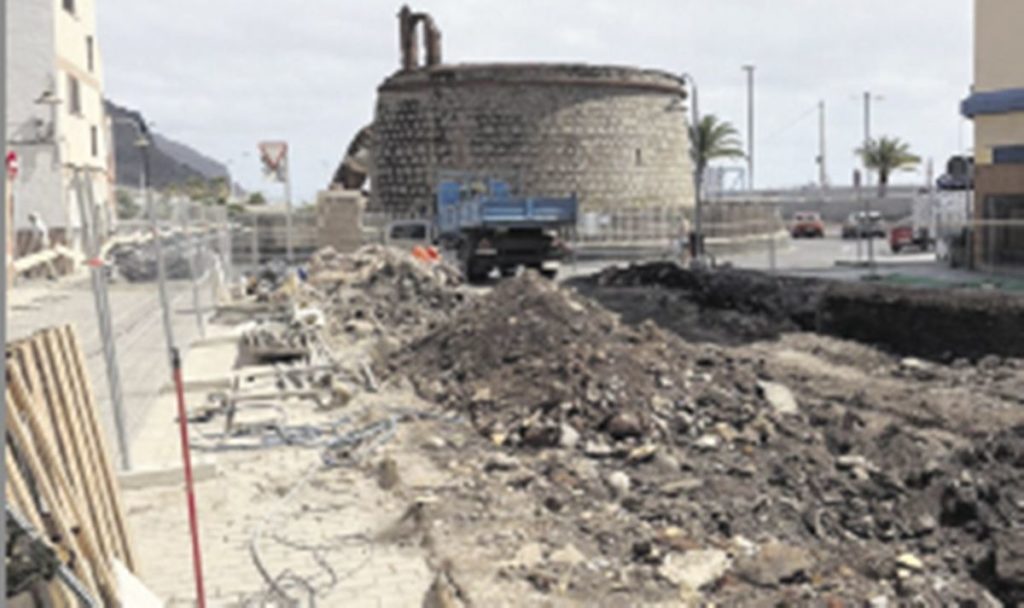 Estado de la nueva edificación en San Andrés, en Santa Cruz de Tenerife. DA
