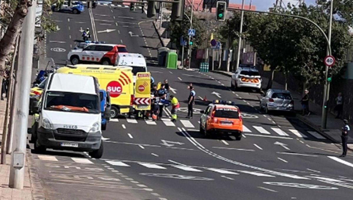 Grave accidente de tráfico en Tenerife: un herido crítico