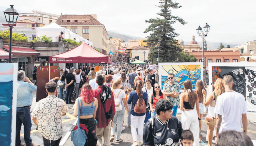 Esto es todo lo que debes saber sobre la feria de Arte Joven de La Orotava, que se celebra este fin de semana