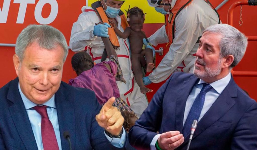 Franquis acusa a Clavijo de utilizar a los menores migrantes como herramienta política. DA