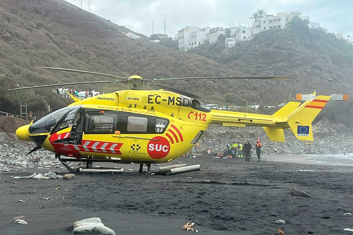 Dos bañistas pierden la vida en Canarias en menos de una hora