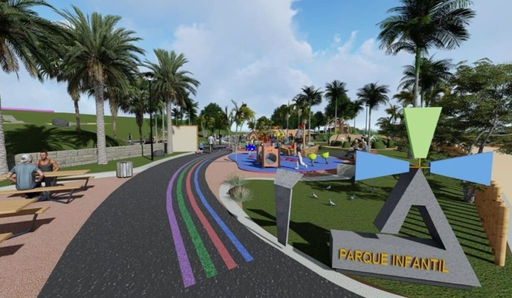 Más de 10.000 metros cuadrados de inclusión: así será el segundo parque infantil más grande de Tenerife