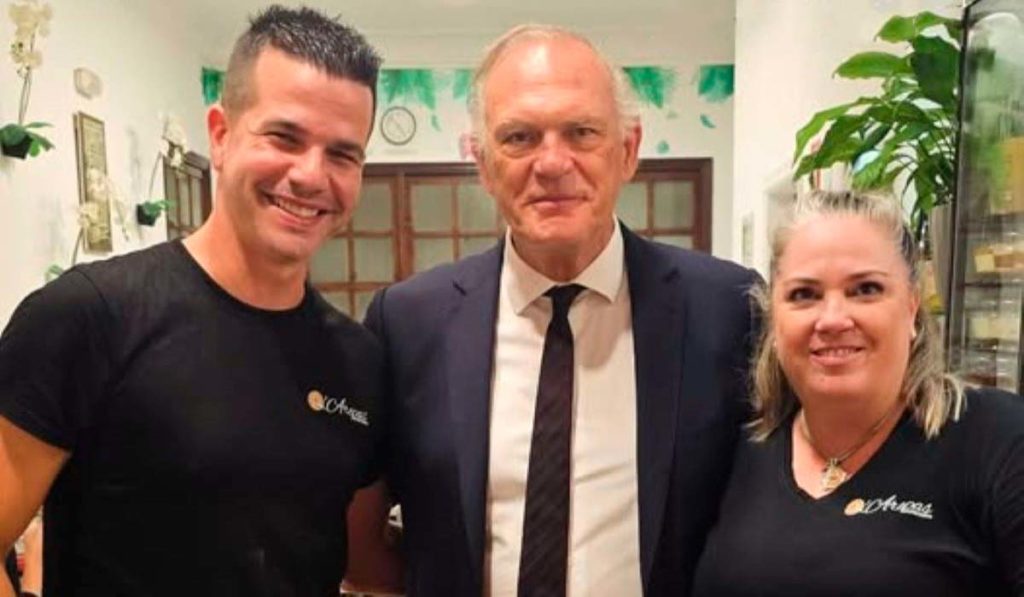 Pedro Piqueras, de visita sorpresa en Tenerife: "Gracias de corazón"