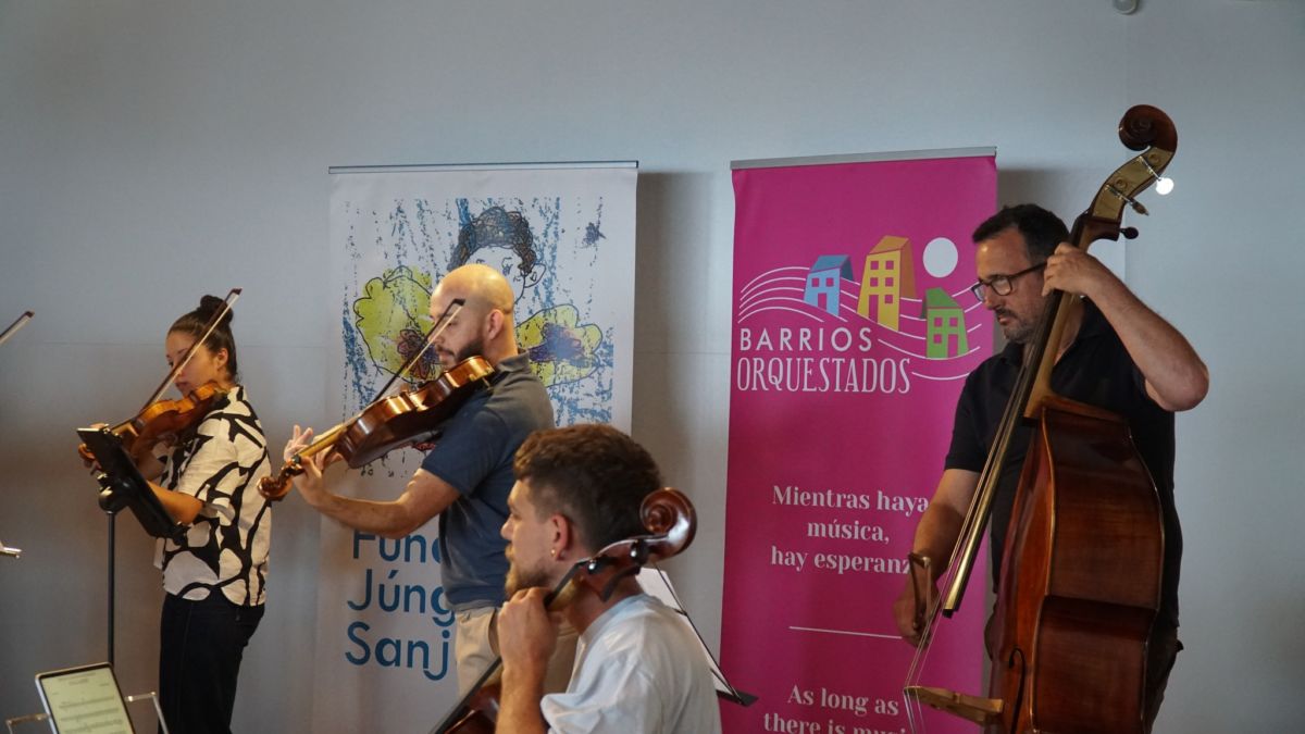 El proyecto de Barrios Orquestados inicia en La Laguna su gira por las Islas