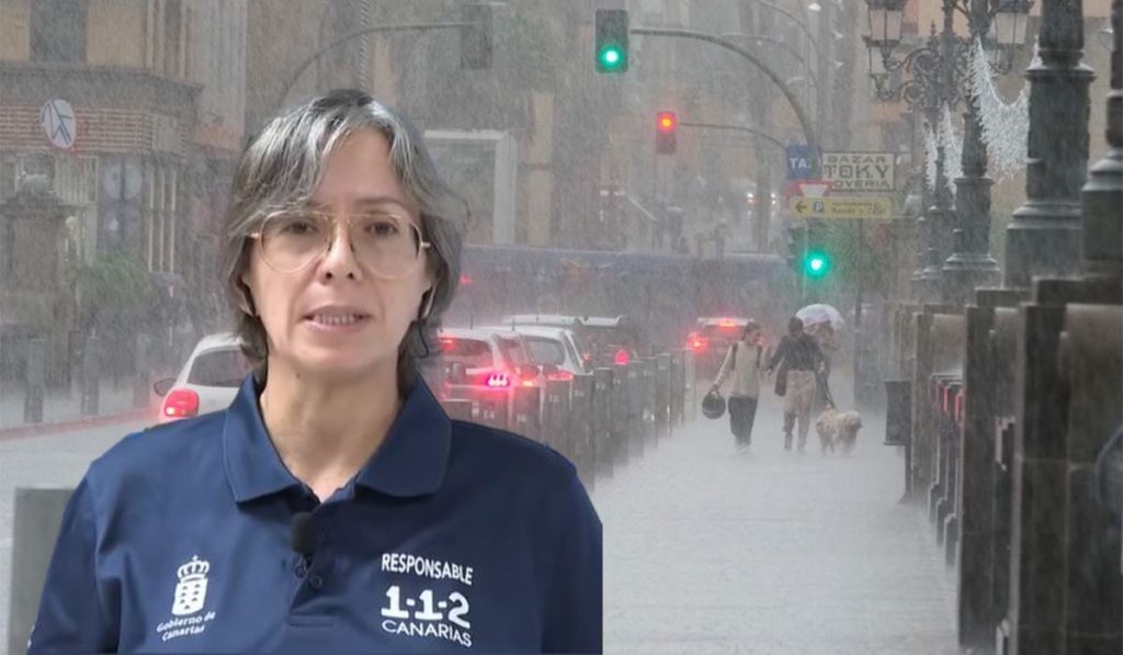 Vicky Palma, meteoróloga, explica el motivo por el que no hay clases en Canarias pese a que "no haya llovido tanto"