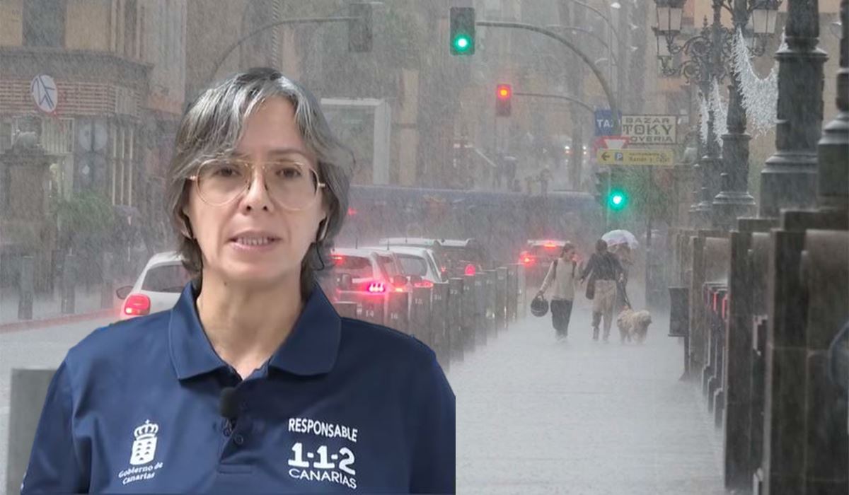 Vicky Palma, meteoróloga, explica el motivo por el que no hay clases en Canarias pese a que "no haya llovido tanto"
