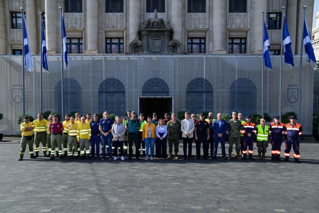 Tenerife activó el mayor despliegue logístico y tecnológico en la lucha contra incendios