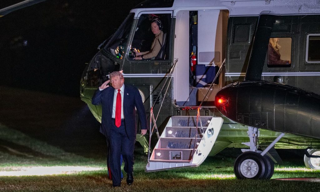 Trump "duda" que vaya a entrar en guerra con Venezuela