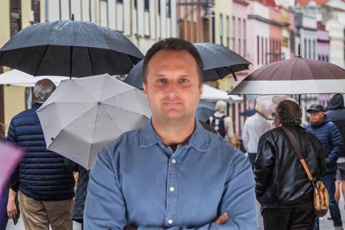 Samuel Biener, experto climático, ante el giro radical del tiempo: "En Canarias pasarán de la calima a las lluvias"