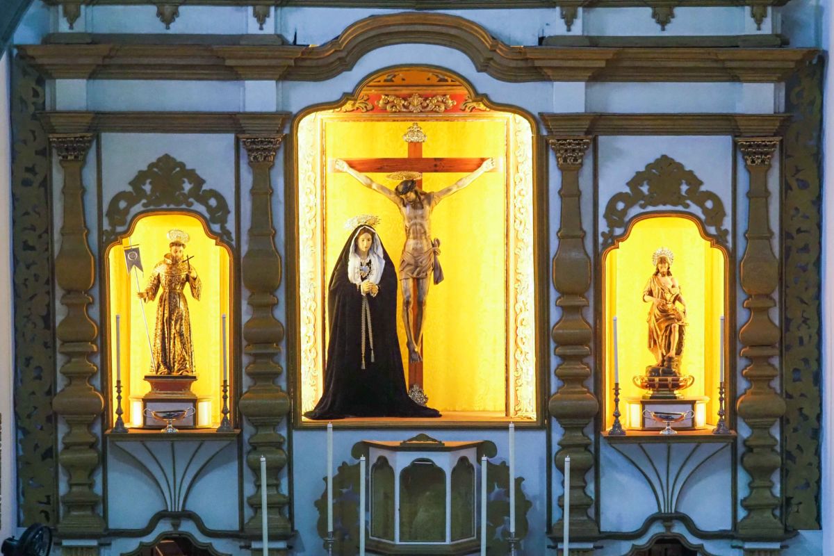 La imagen de la Piedad vuelve a San Francisco, en Puerto de la Cruz, que estrena retablo