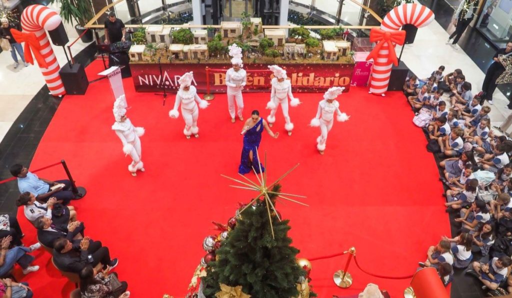 El Centro Comercial Nivaria recibe a la Navidad al más puro estilo Hollywood