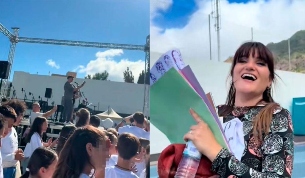 Alucina con lo que ocurre en un concierto de Rozalén en Canarias. TikTok