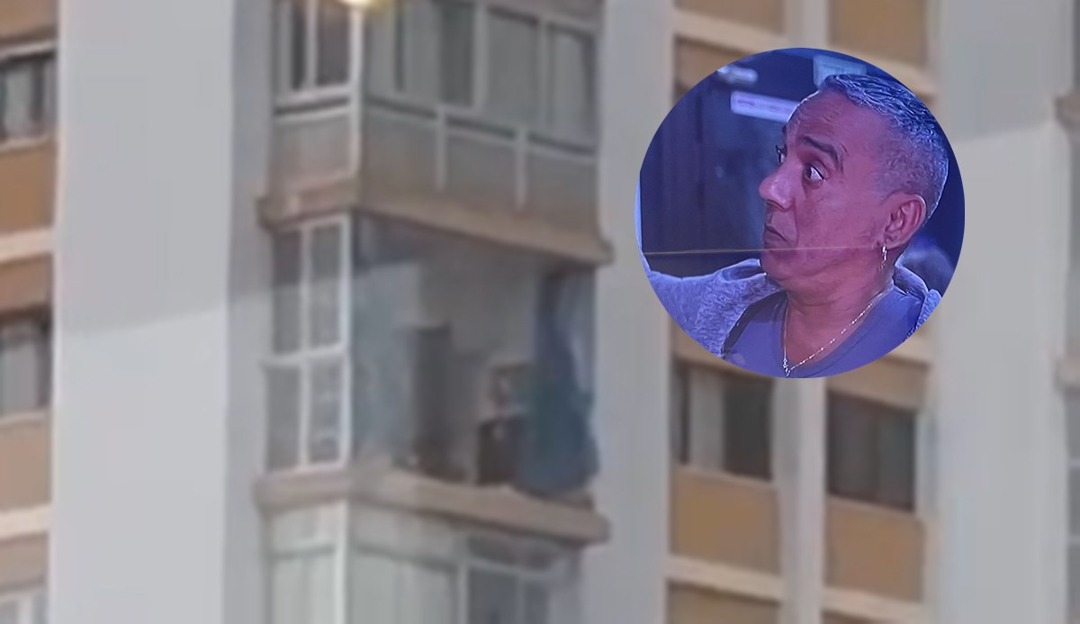 Un testigo del balcón que salió volando en Tenerife por Emilia: "Se oyó un bombazo"