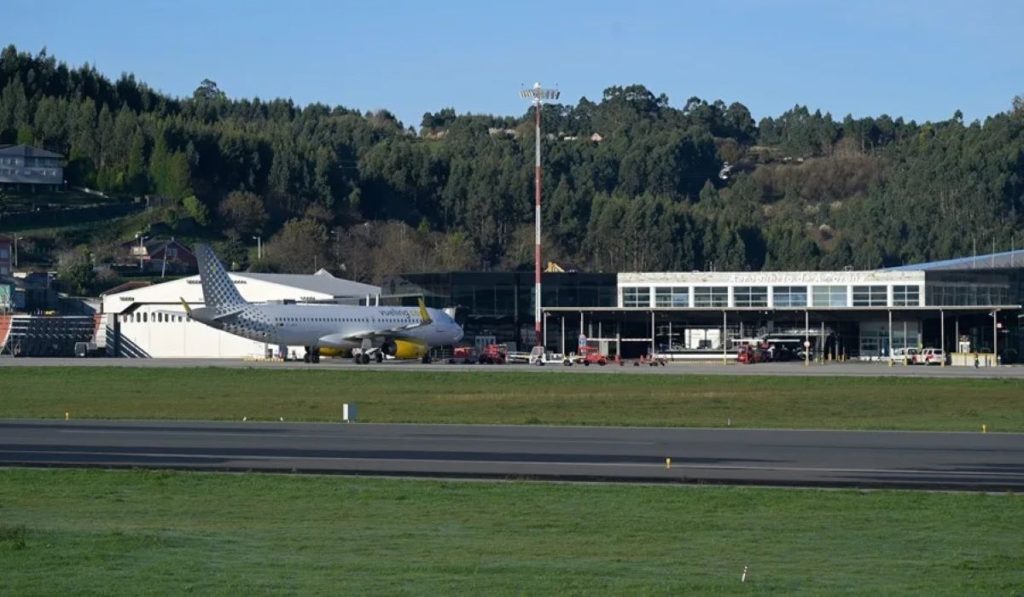 Un jabalí se cuela en la pista y obliga a cerrar el aeropuerto. EFE/Moncho Fuentes