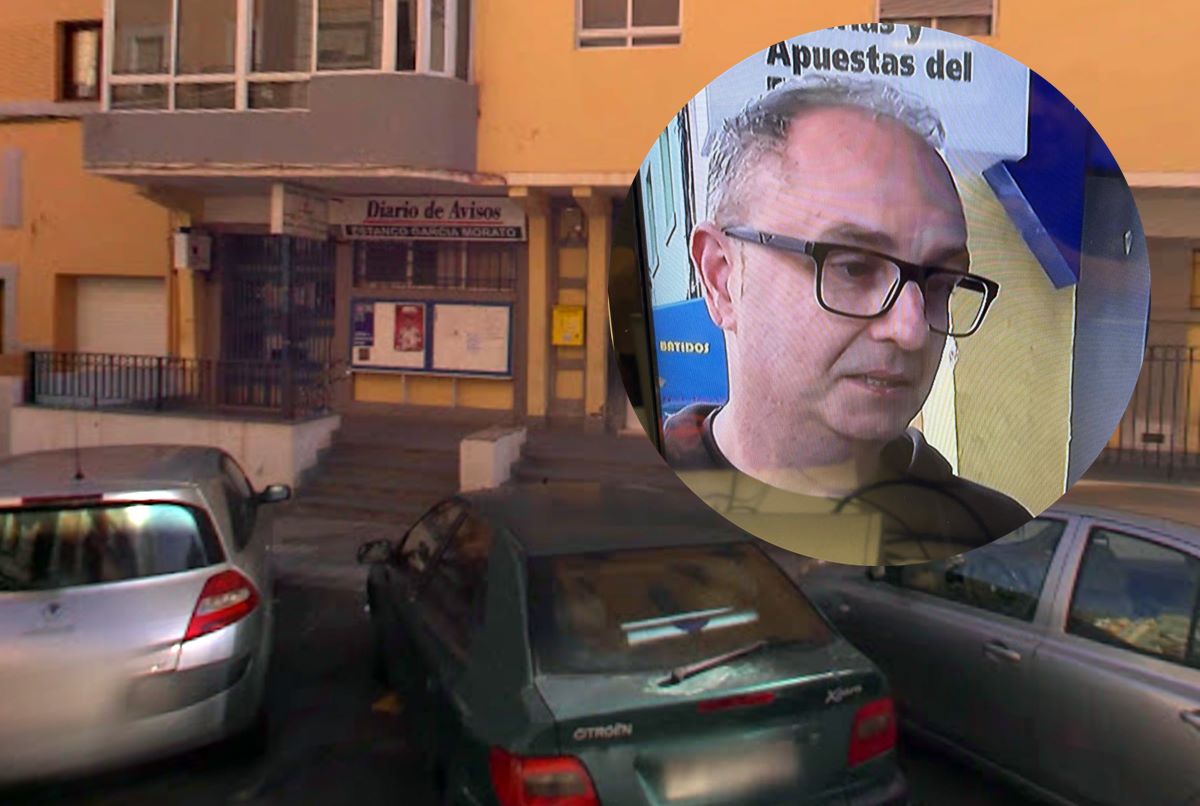 Jesús, propietario de un estanco de Tenerife que ha dado un quinto premio de la Lotería de Navidad, entre lágrimas: "Lo he pasado muy mal"