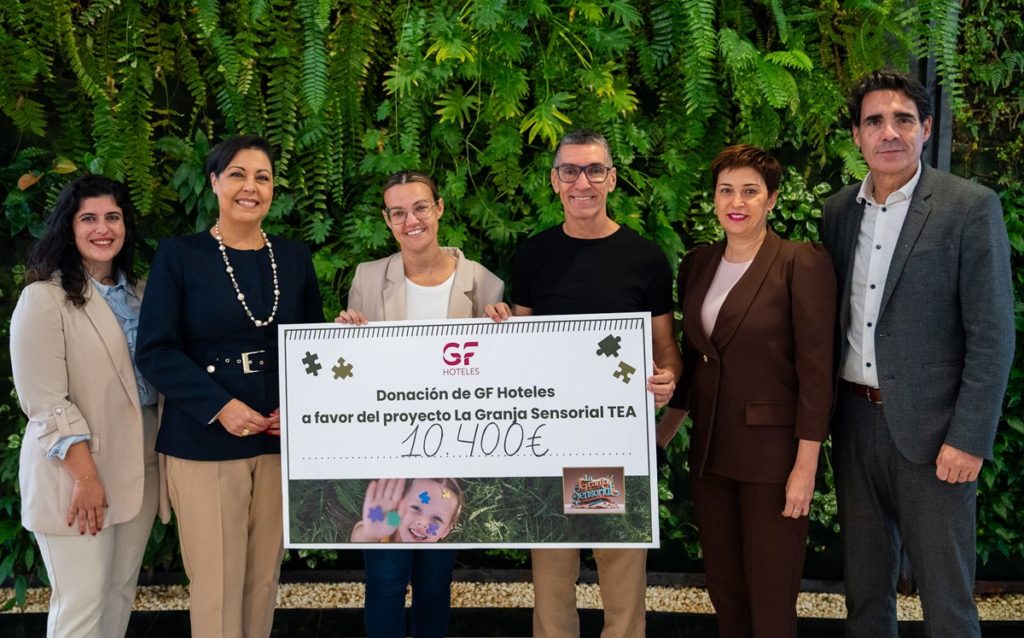 GF Hoteles destina más de 10.000 euros a impulsar proyectos para personas con autismo