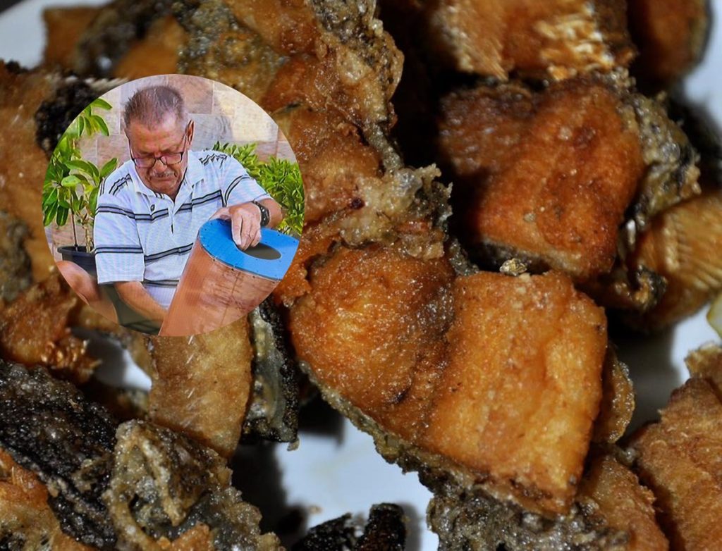Agustín, pescador de Tenerife: "La morena se come frita"