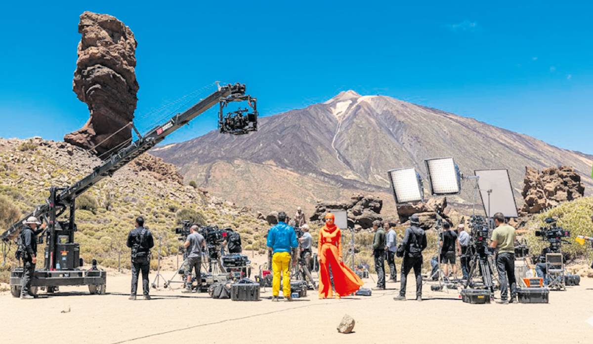 El veto a los rodajes en el Teide asfixia a la industria del cine en Tenerife