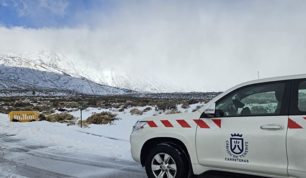 El Cabildo abrirá mañana los carreteras de acceso al Teide. DA