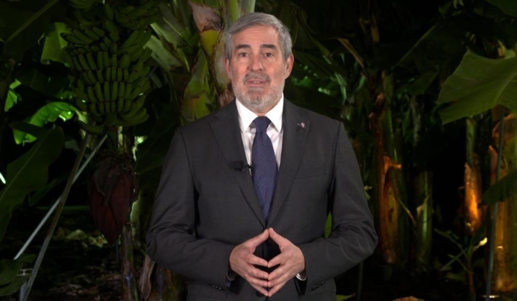 Clavijo apela al diálogo para afrontar los retos de 2026 y avanzar en la construcción de una "Canarias para los canarios"