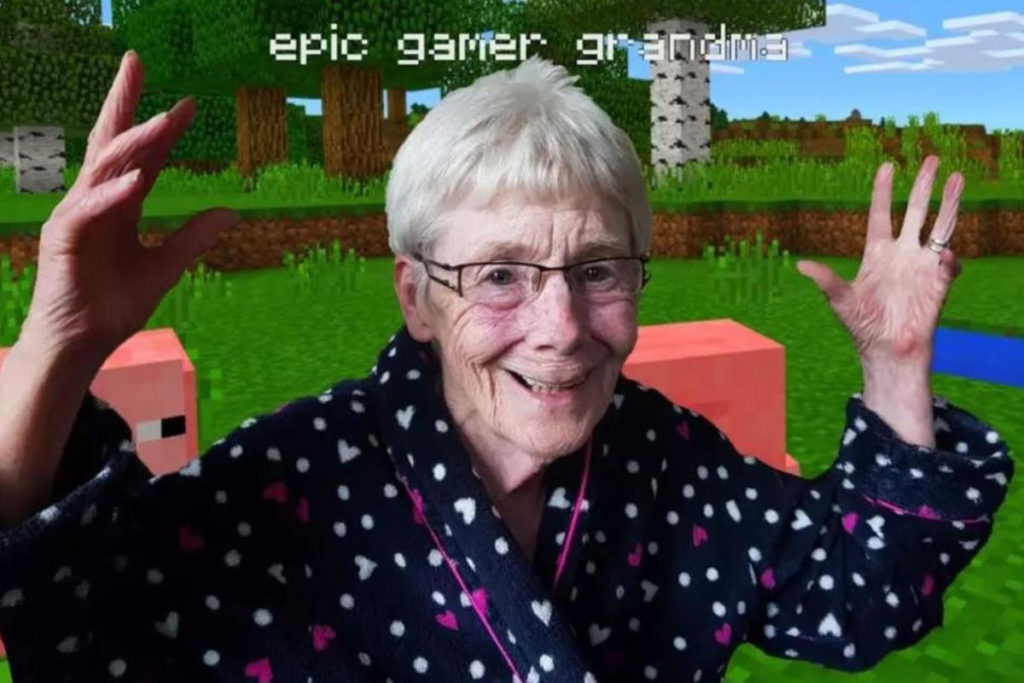 Epic Gamer Grandma