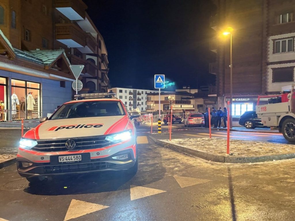 Tragedia en una fiesta de Nochevieja en Suiza