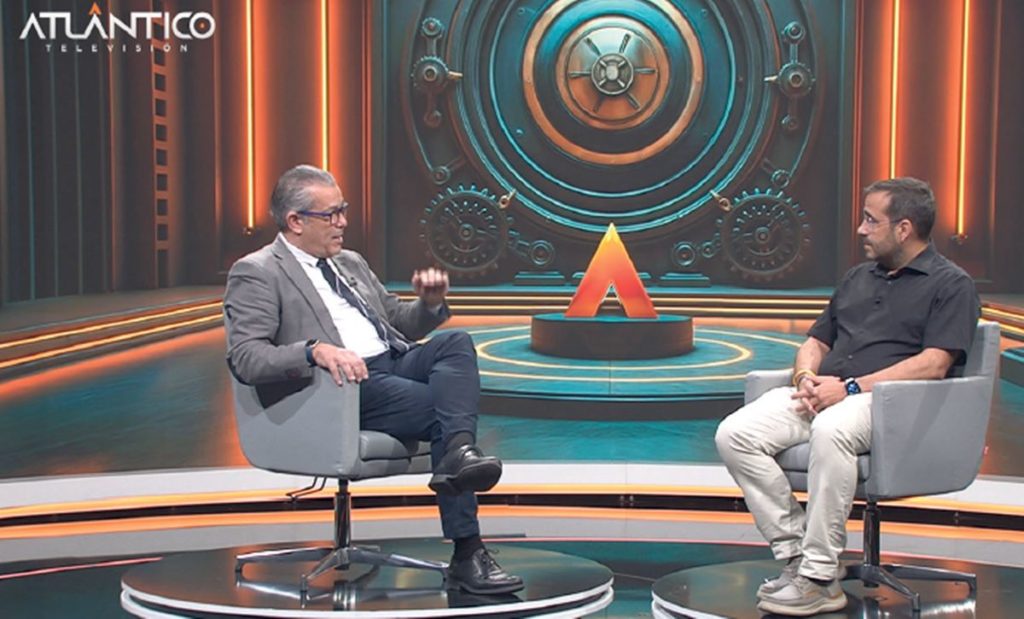 Jonathan Pérez Padrón visita ‘La fortuna de hacer fortuna’, en Atlántico Televisión