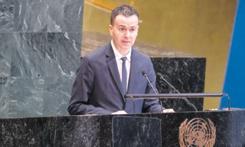 Héctor Gómez, ante el Consejo de Seguridad de la ONU: “La fuerza jamás trae democracia”