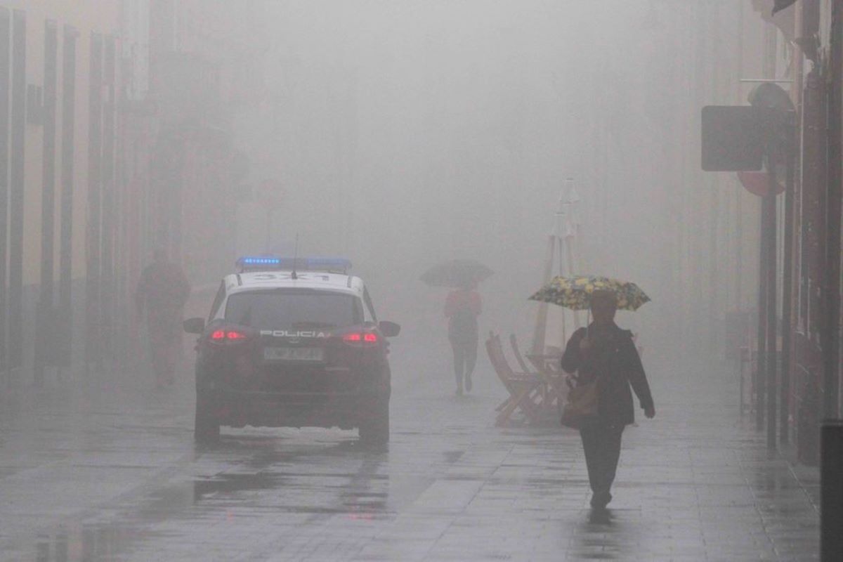 La Aemet avanza la previsión de cara al frente atlántico que dejará fuertes lluvias en Canarias