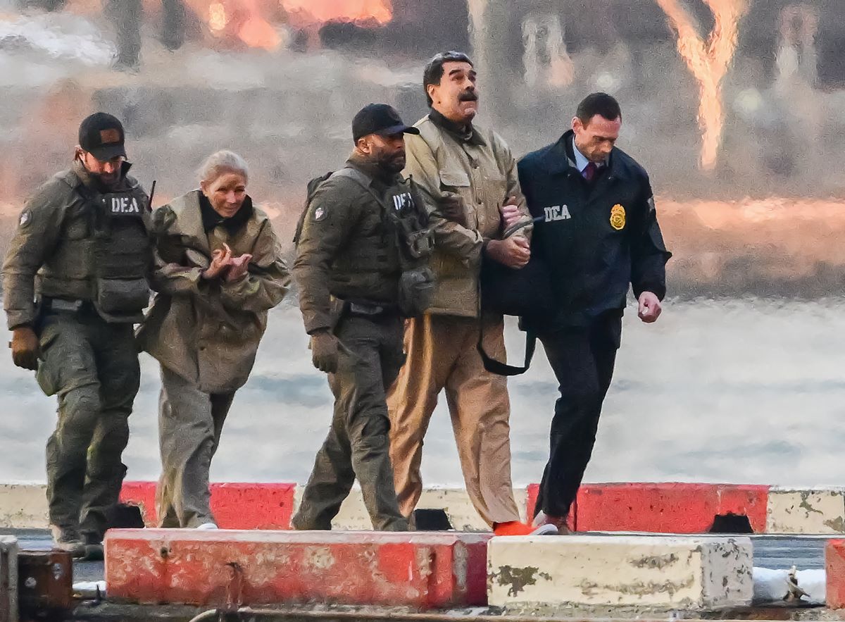 Maduro y su esposa son trasladados a un tribunal de Nueva York para una primera comparecencia