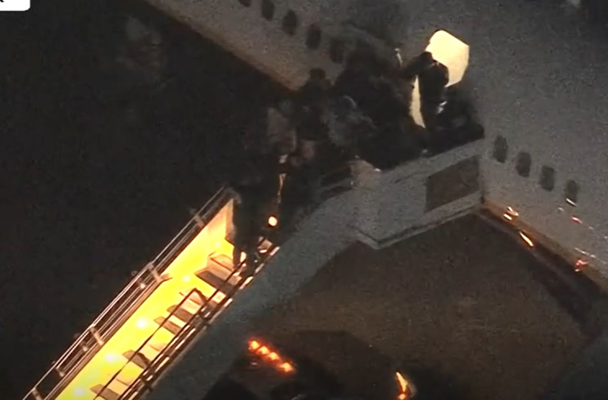 Maduro aterriza en Nueva York tras ser capturado en Venezuela